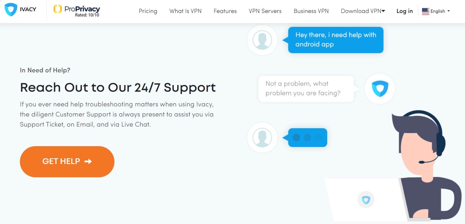 Ivacy VPN Support