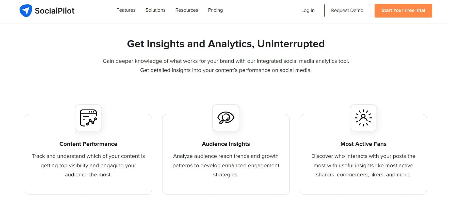 SocialPilot Analytics & Insights